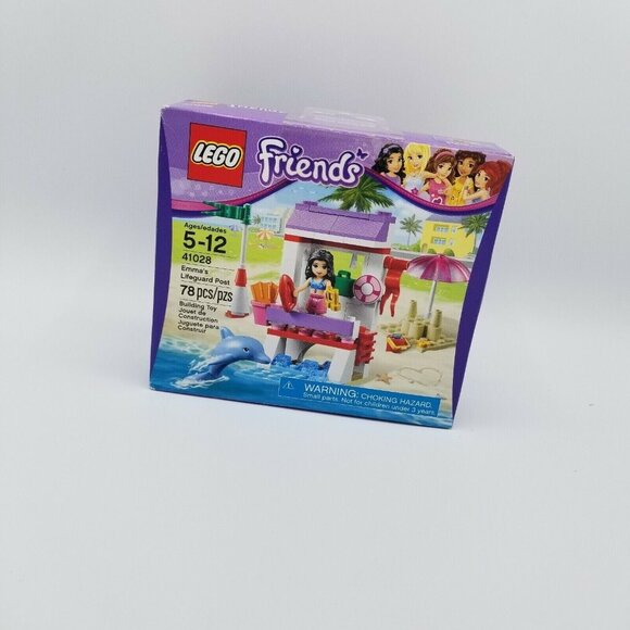 LEGO‎ FRIENDS 41028 Emma's Lifeguard Post NISB New & Sealed - Picture 1 of 7